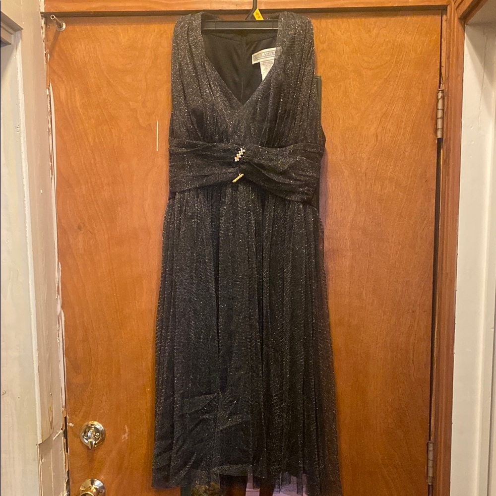 Elegant Black Sleeveless Dress